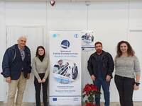 Επίσκεψη Φ. Ζαΐμη στα γραφεία του Μηχανι...