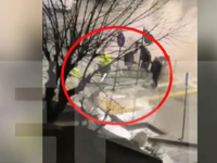 Θεσσαλονίκη: Η στιγμή που έσπασε αγωγός ...