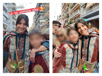 Η Ηλιάνα Παπαγεωργίου «καρναβαλίστηκε» σ...