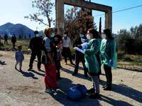 Ο καταυλισμός του Ριγανόκαμπου σε καραντ...