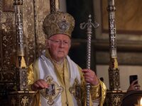 Ο Οικουμενικός Πατριάρχης Βαρθολομαίος θ...