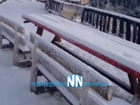 Έπεσαν τα πρώτα χιόνια στην Ορεινή Ναυπα...