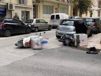 Πάτρα: Σύγκρουση ντελιβεράδων στη συμβολ...