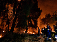 Σχίνο Κορινθίας: Εκκενώνονται ακόμη τρει...
