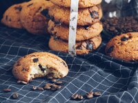 Συνταγή για αφράτα μπισκότα με κομματάκι...