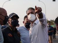 Στο Κέντρο Επιχειρήσεων της Πυροσβεστική...