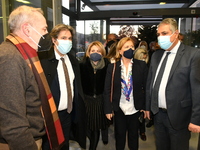 Πάτρα: Επίσκεψη της Μίνας Γκάγκα στο νοσ...