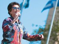 Η Άλκηστις Πρωτοψάλτη απαντά στον Σταμάτ...