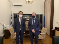 Ο πρέσβης της Κορέας επισκέφθηκε το Επιμ...