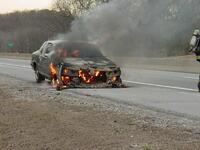 Φωτιά ξέσπασε σε αυτοκίνητο στην Ηγουμενίτσα