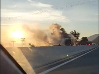 Ολυμπία οδός: Τροχαίο με φορτηγό και ΙΧ ...
