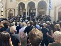 Πάτρα: Οδύνη στην κηδεία του 27χρονου Δη...