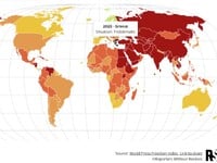 RSF: Στον πάτο της ΕΕ η Ελλάδα, στην ελε...