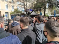 Πάτρα: Ένταση στη συγκέντρωση για την ση...