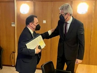 Ο Άγγελος Τσιγκρής στον Υπουργό Αγροτική...