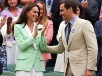 Kέιτ Μίντλετον στο Wimbledon: Με iconic ...