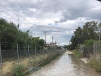 Πάτρα: Το κανάλι της οδού Σουνίου ΦΩΤΟ 