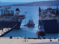 Έφτασε στο Πλατυγυάλι το Euroferry Olymp...