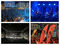 «Κλικ» από τη μεγάλη συναυλία λήξης του ...