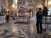 Πάτρα: Ο Επιτάφιος στο ναό της Παντάνασσας- ΦΩΤΟ