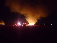 Μεγάλη φωτιά στο Μετόχι, κοντά στην Στρο...