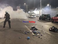 Νύχτα επεισοδίων στη Θεσσαλονίκη - Διακό...