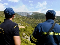 Φωτιά στο Θέρμο Αιτωλοακαρνανίας