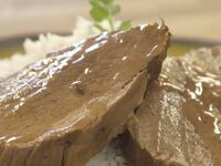 Μοσχάρι λεμονάτο με ρύζι