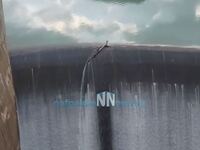 Ξεκίνησε η υπερχείλιση στον Εύηνο - Δείτε εικόνες