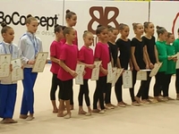 Οι ασημένιες κορασίδες Ρυθμικής ENSEMBLE...