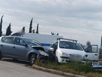 Τροχαίο στη διασταύρωση Γλαύκου και Πατρ...