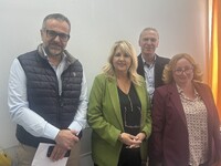 Συναντήσεις είχε η Αντιπεριφερειάρχης Δη...