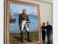 Ο Γάλλος στρατηγός Μαιζών αγναντεύει πλ...