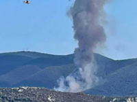 Φωτιά στην Κορινθία: Στο νοσοκομείο πυρο...