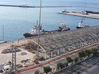 Δείτε τι απέμεινε από το στέγαστρο αμιάν...