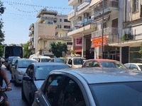 Κυκλοφοριακό κομφούζιο στην Αγίου Ανδρέο...