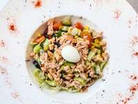 Συνταγή για σαλάτα τόνου με αβοκάντο - Μ...