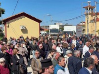 Διαμαρτυρία στο Διακοπτό για τον Οδοντωτ...