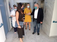 Η υφυπουργός Εργασίας Δόμνα Μιχαηλίδου ...