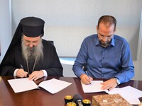 Επίσκεψη του Μητροπολίτη Πατρών κ. Χρυσο...