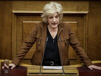 Σία Αναγνωστοπούλου: Η υπουργός Πολιτισμ...