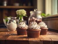 Συνταγή για cupcakes βανίλιας στο air fryer