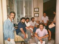 Συγκινημένοι οι Κ. Λογαράς και Γ. Κοζίας...