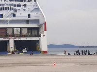 Ηγουμενίτσα: Έφτασε το πλοίο με τους 250...