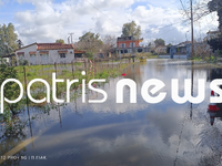 Ηλεία: «Πνίγηκαν» καλλιέργειες και οικισ...