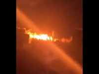 Σοκαριστικό βίντεο από τη στιγμή που βομ...