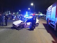 Τροχαίο ατύχημα με ΙΧ στην Αντιρρίου-Ιωα...