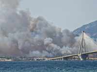 Φωτιά στη Ναύπακτο: Μεγάλη μάχη με τις φ...