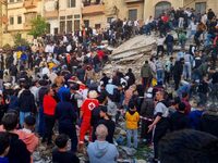 Λίβανος: Κατέρρευσε πολυκατοικία στην Τρ...