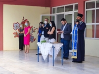 Στον αγιασμό στο Δήμο Ερυμάνθου ο Δήμαρχ...